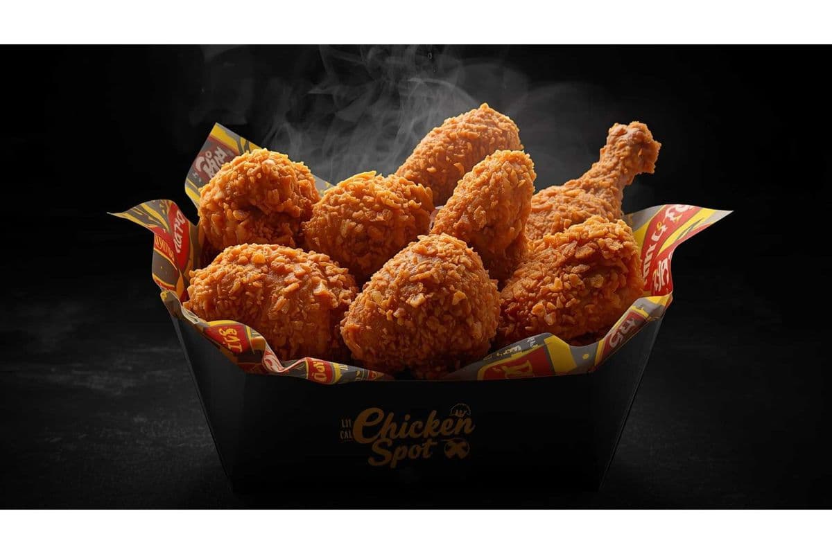 6 pcs Original Golden Crispy Fried Chicken