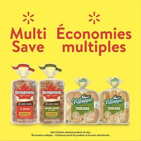 Villaggio Crustini White Hamburger 8s