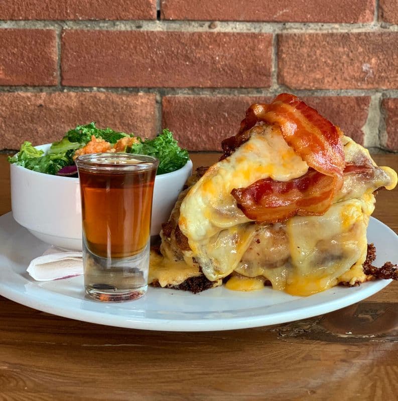 Super Cheesy Bacon French Toast