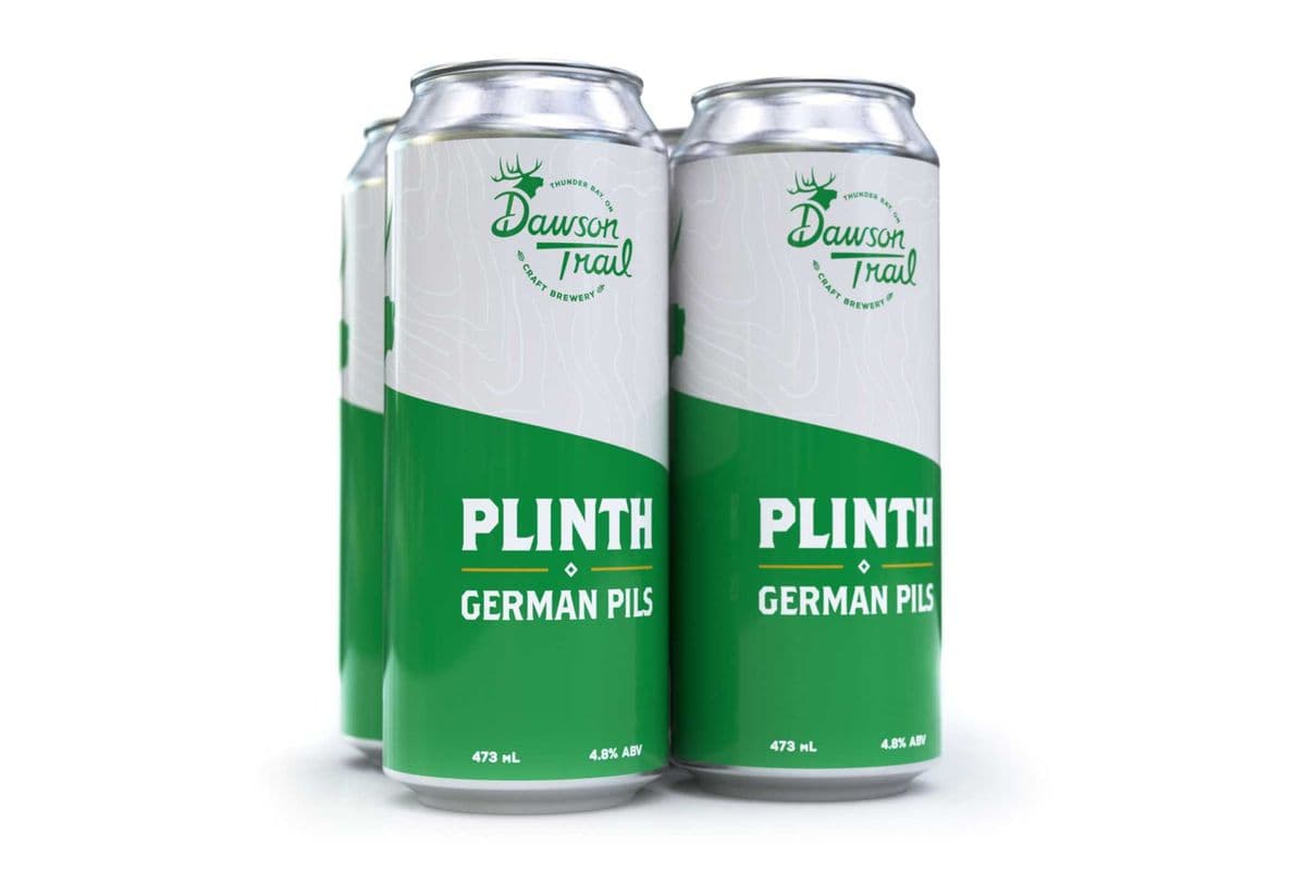 Plinth - Pils (24 x 473 mL Can)
