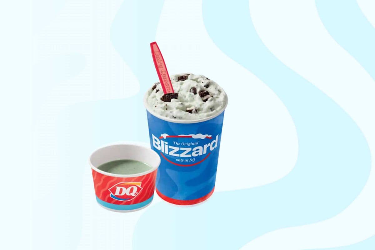 New! Mint Crunchin’ Cookie Blizzard® Treat & Sidecar Mini