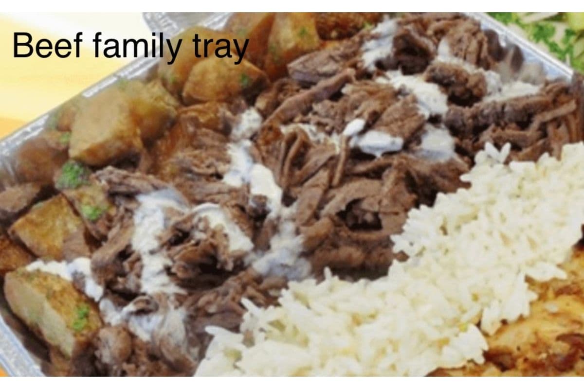Beef donair Family Tray