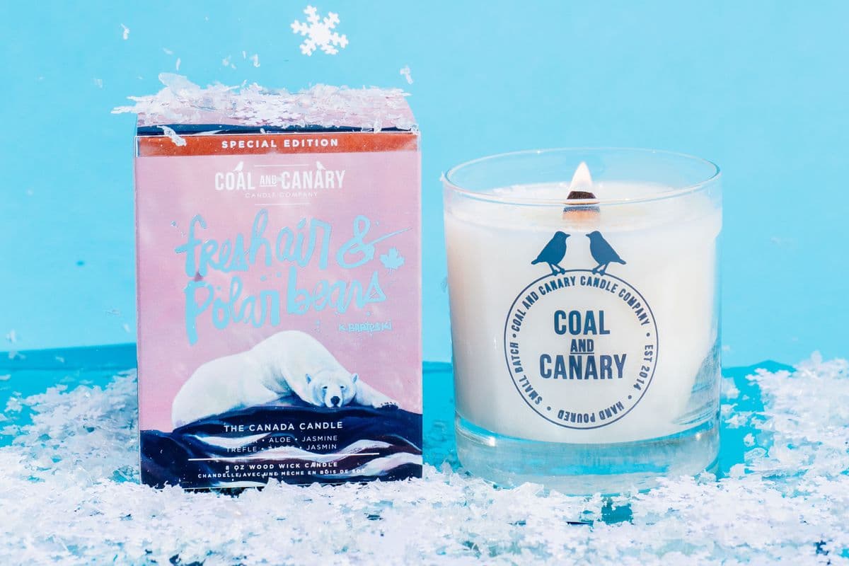 Fresh Air & Polar Bears - the Canada Candle (8oz)