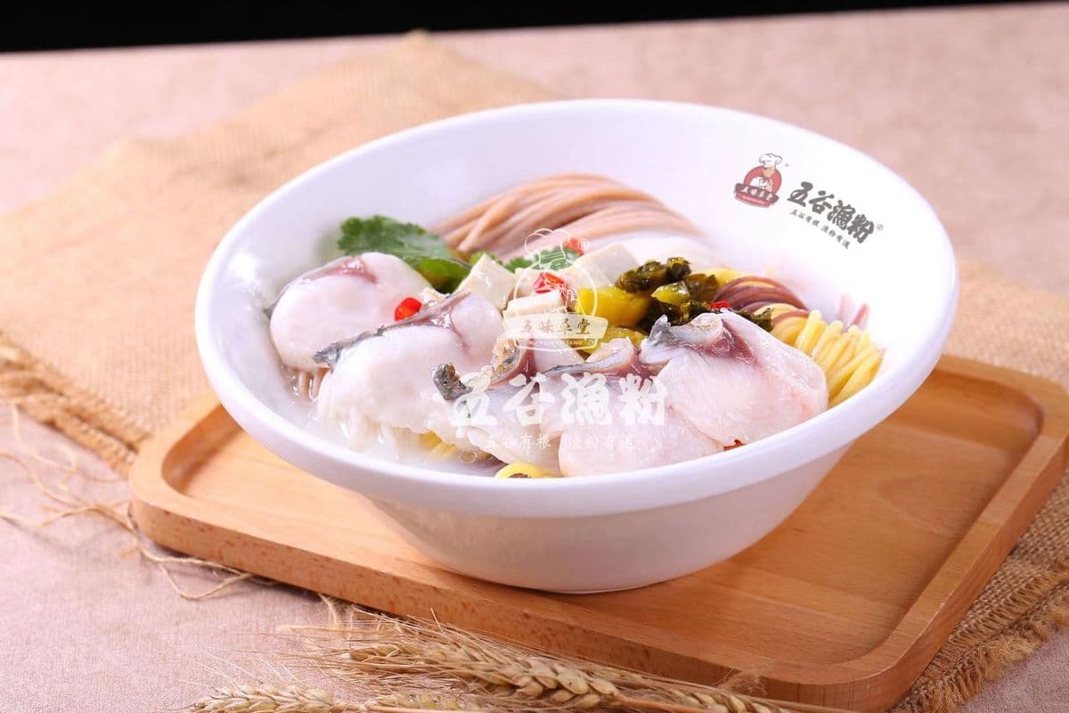 Grains Rice Noodle with Original Soup