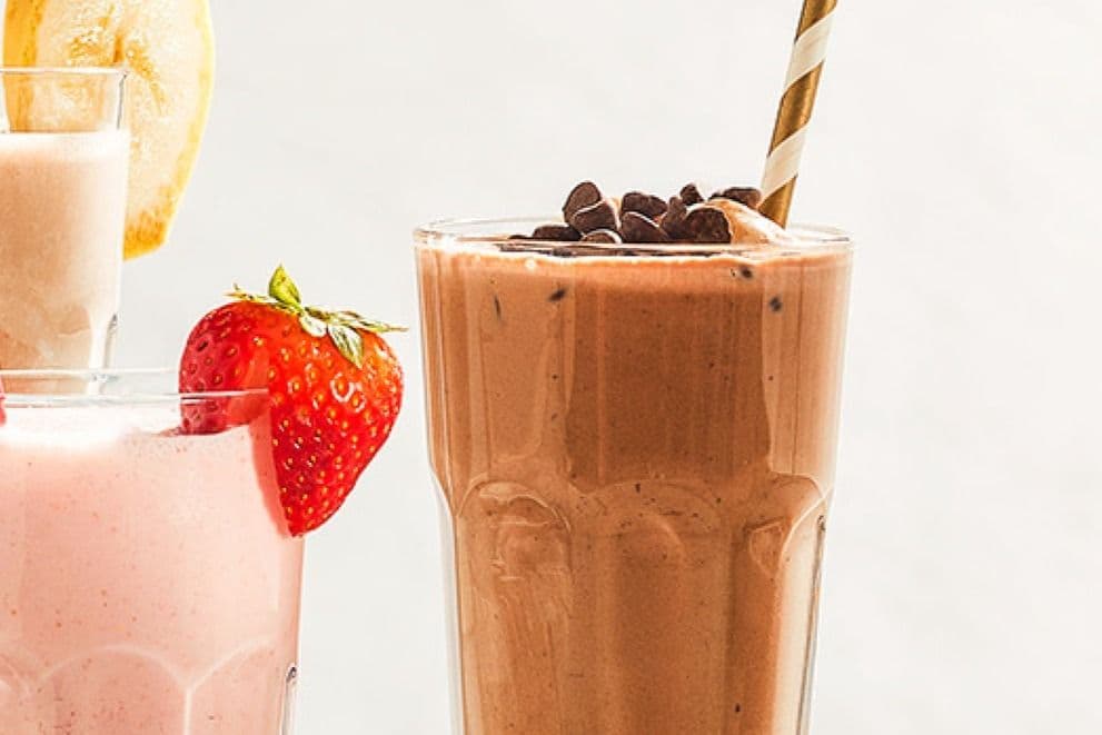 Lait Frappe Chocolat / Chocolate Milkshake