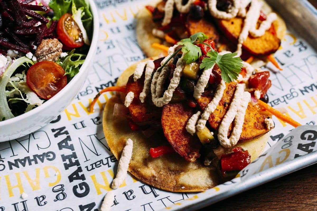 Sweet Potato Tostada