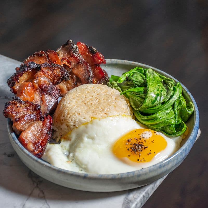 Mini Smoked BBQ Pork Rice Bowl