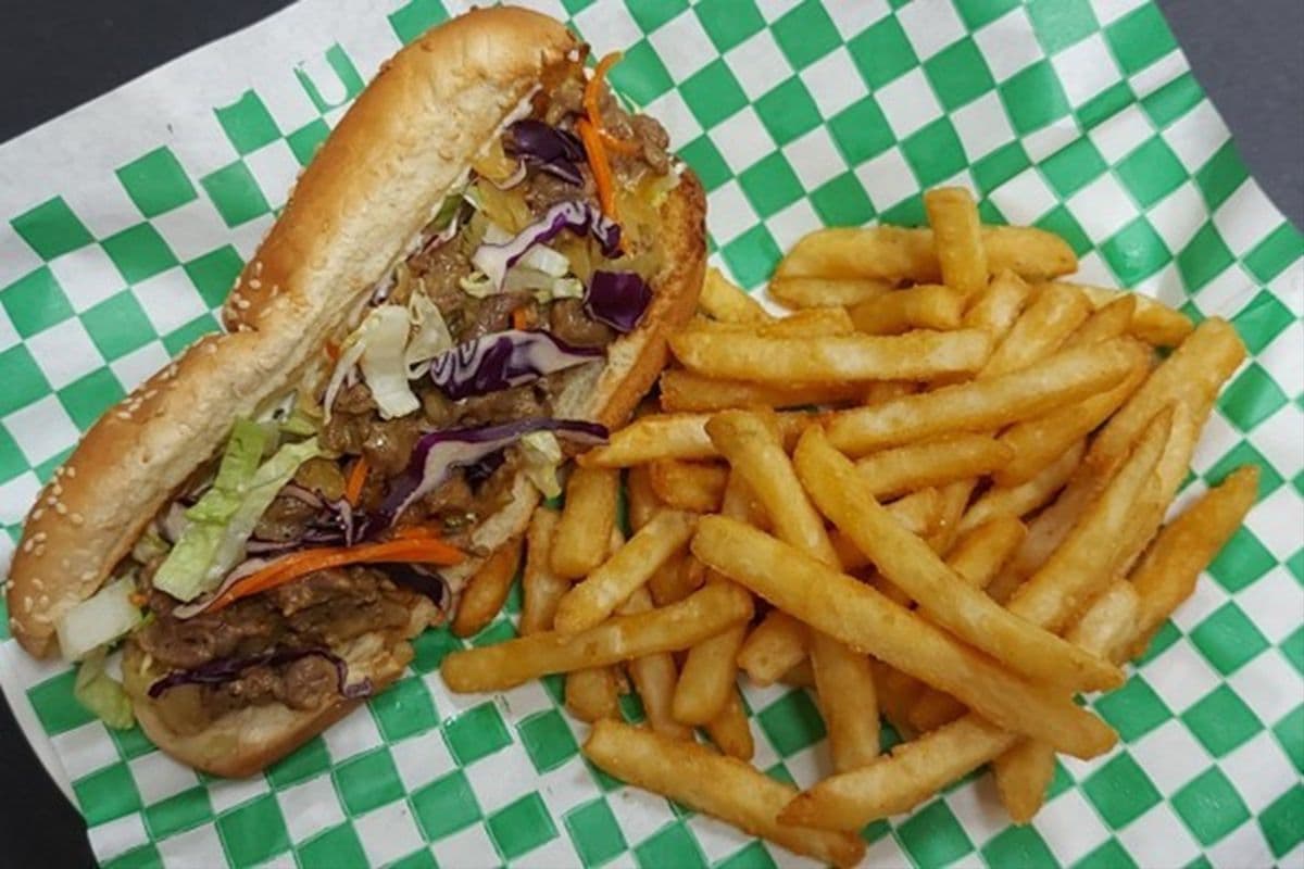 Sandwich and French Fries