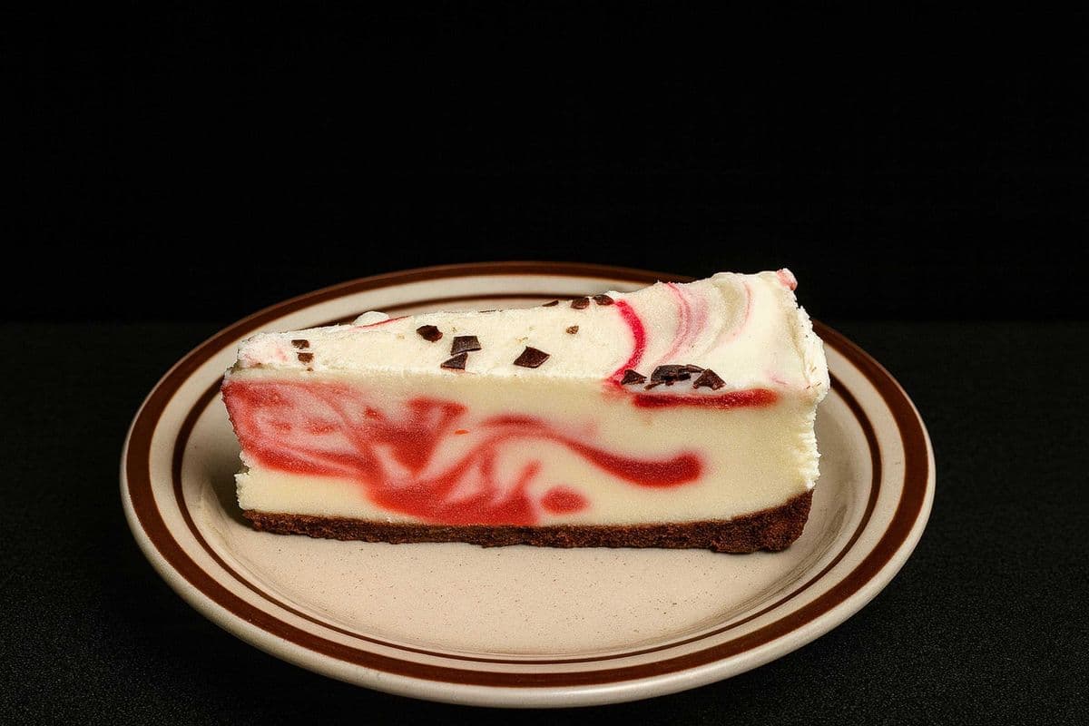 3. Strawberry Champagne Cheesecake