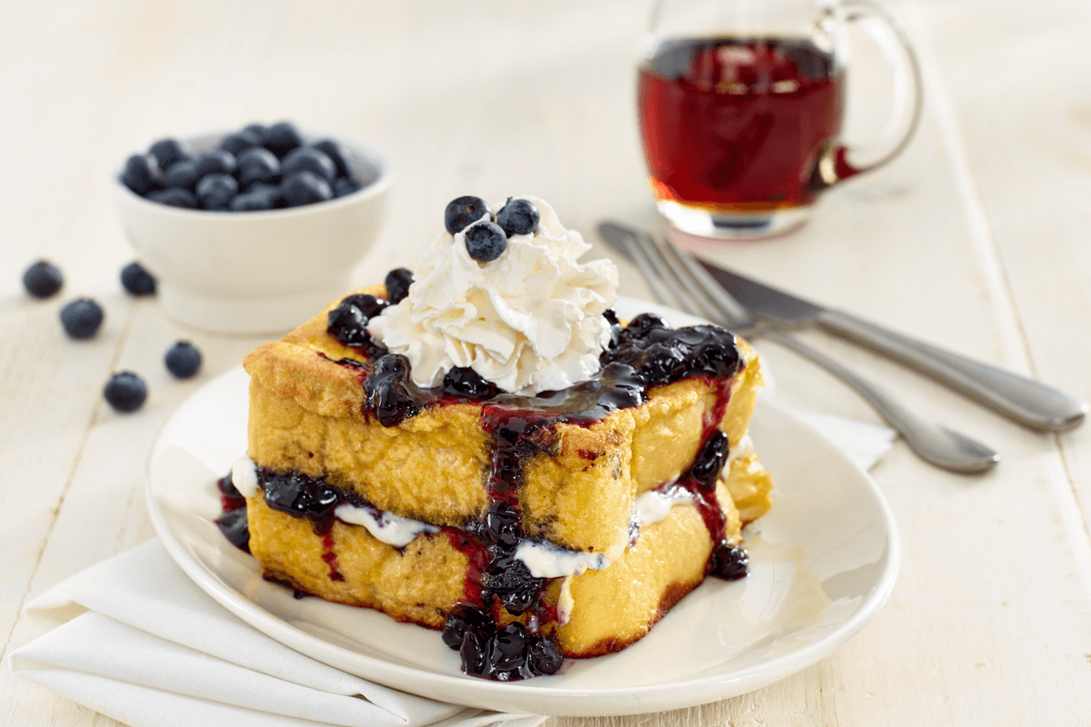 Blueberry Cheesecake French Toast