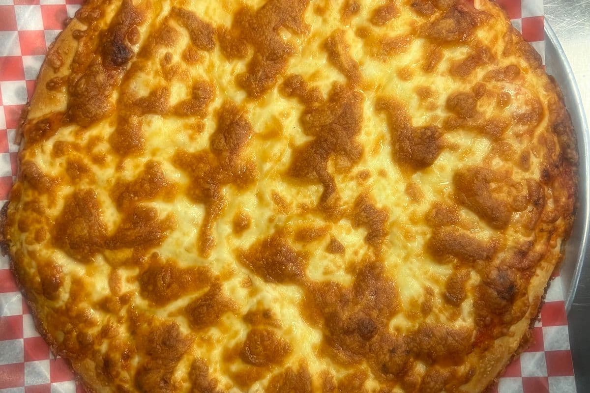 JUST CHEESE PIZZA