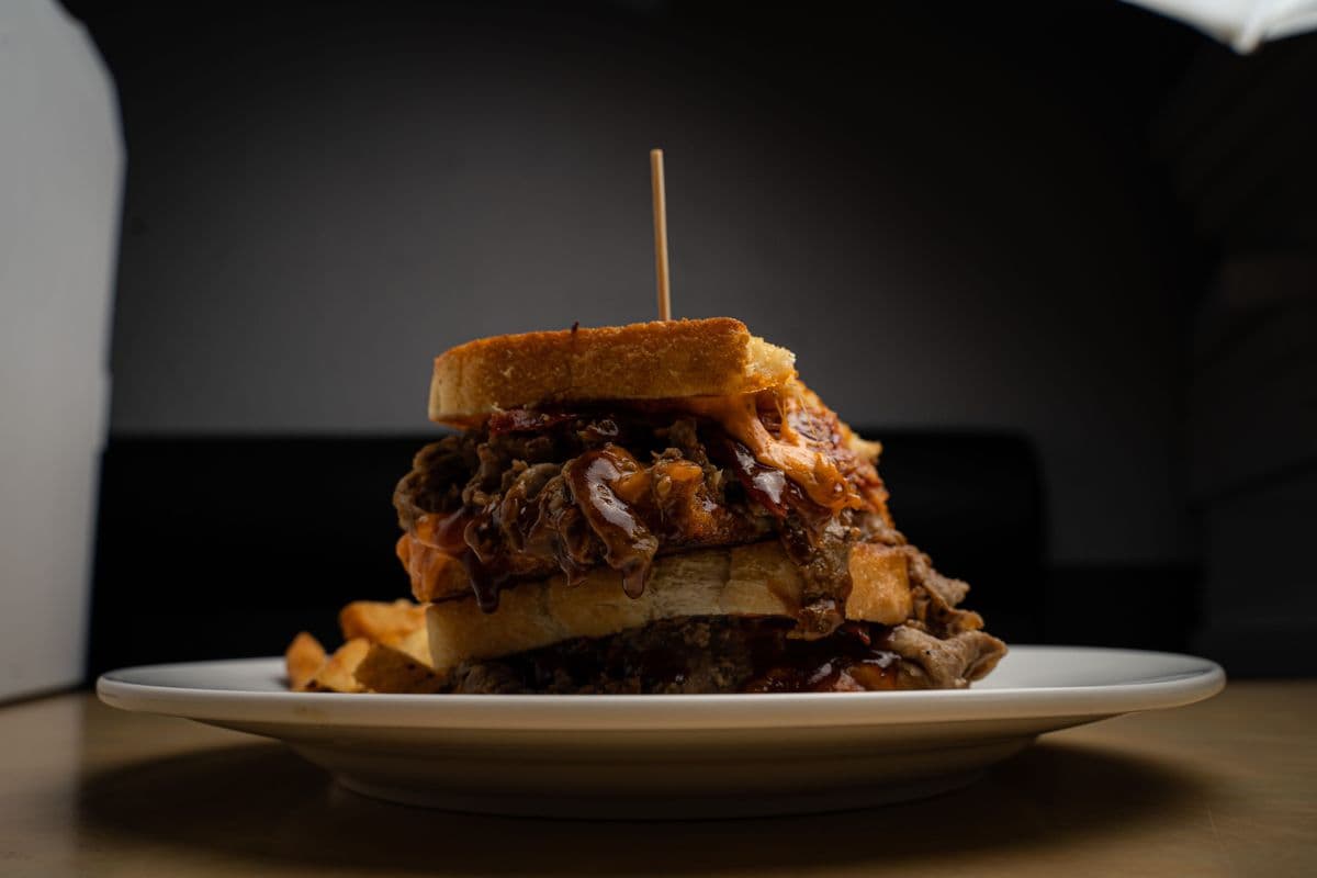 Steak and Bacon Grilled Cheese Specialty