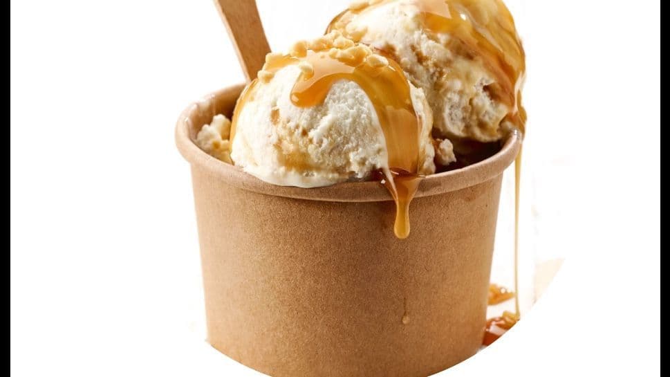 Caramel sundae