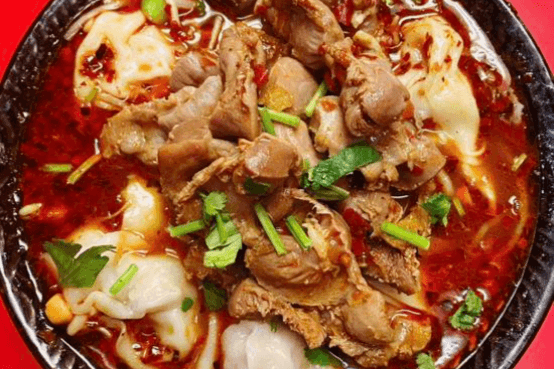 6. Wonton with Chicken Giblets (12 Pcs) 泡菜鷄雜抄手