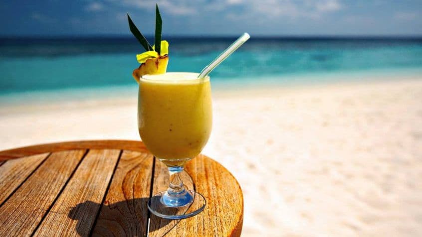 S64. Mango Colada, Cocktail (8 oz)