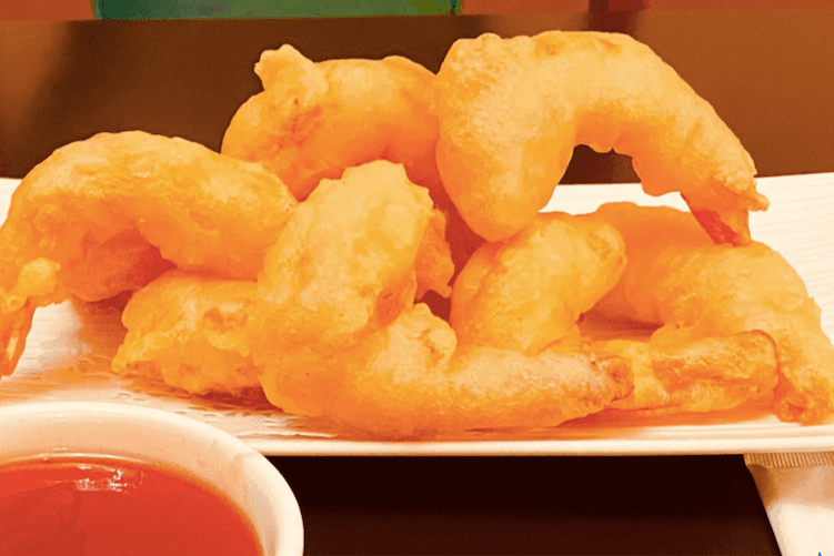 21. Sweet and Sour Jumbo Prawns 甜酸大蝦