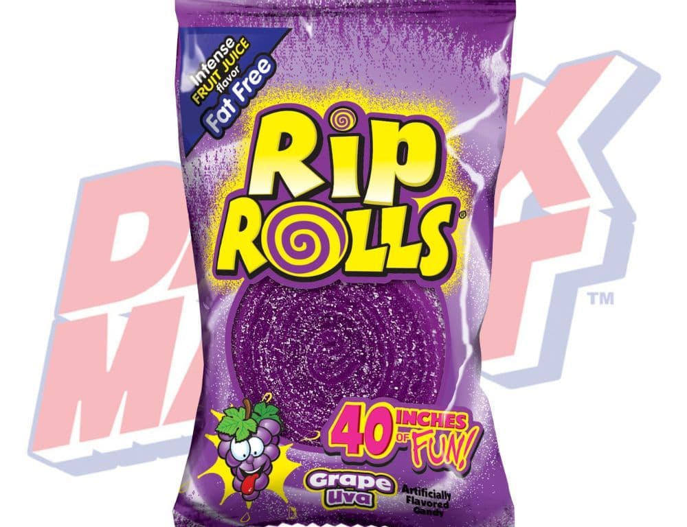 Rips Rolls Grape - 1.4oz