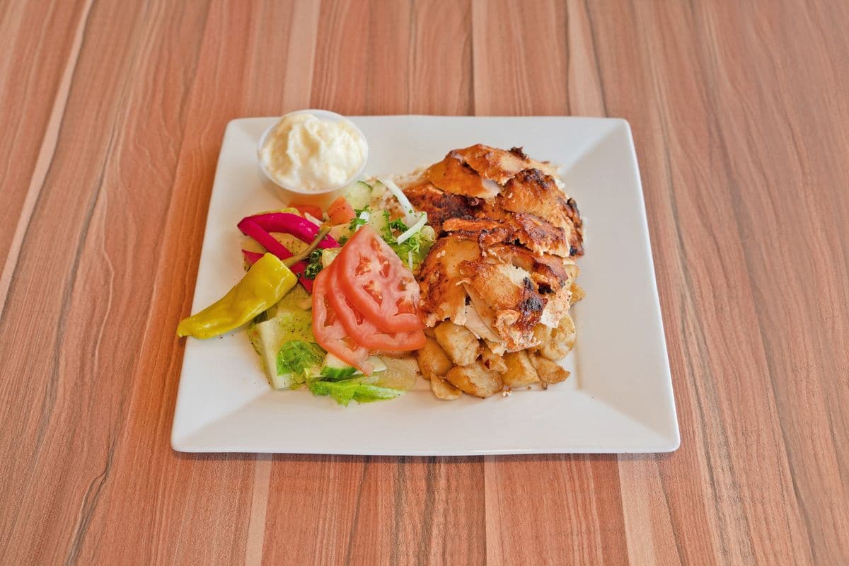 Plat de Shish Taouk