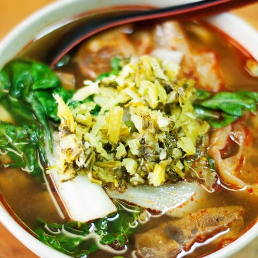 43. Beef Tendon Noodle Soup