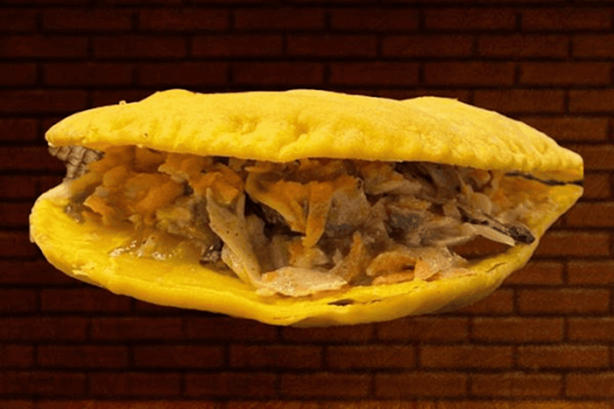 Jerk Chicken Stuffed Patty