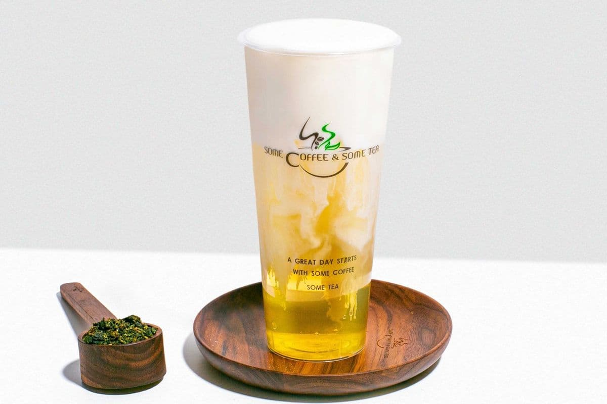 Sea Salt Peach Oolong Tea with Cheese Mousse (700ml) (700ml)