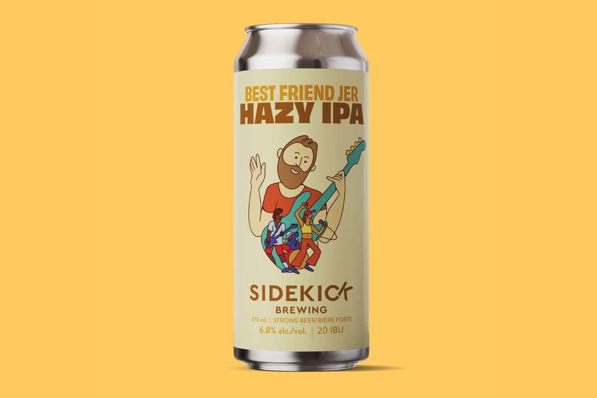 Jer: Hazy IPA 4-Pack (1 x 473ml x 4)