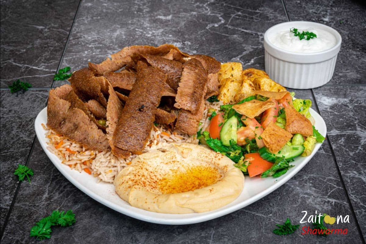 Beef Donair Platter