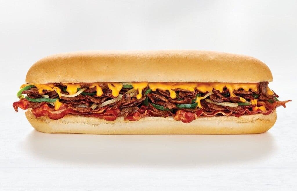 Small Queso & Bacon Cheesesteak / QUESO & BACON CHEESESTEAK - SMALL