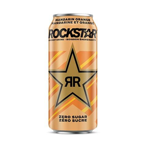 Rockstar Pure Zero Mandarin Orange 473ml
