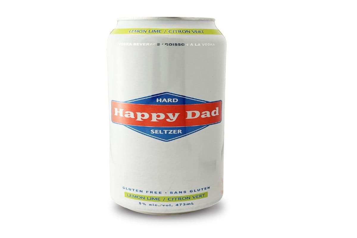 Happy Dad Seltzer Lemon (1 x 473 ml)