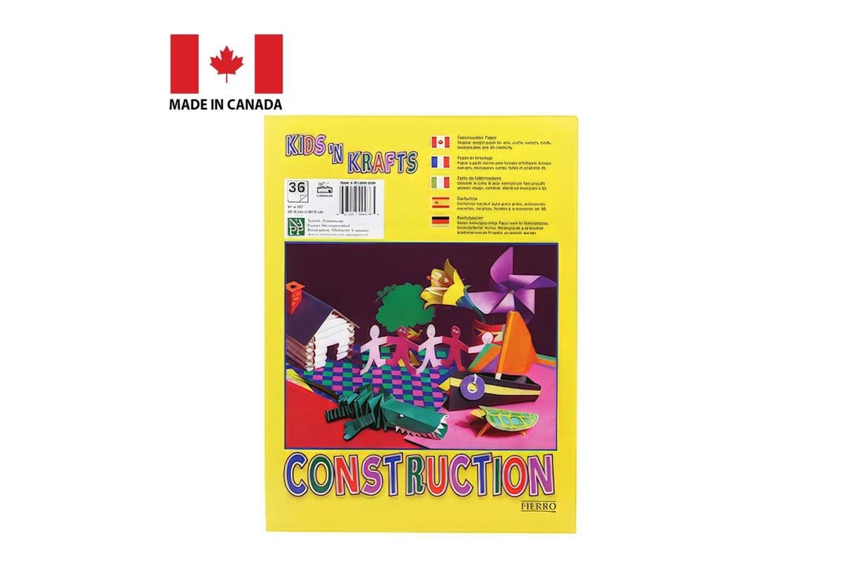 Construction Paper 9In.X12In. 36 Sheets