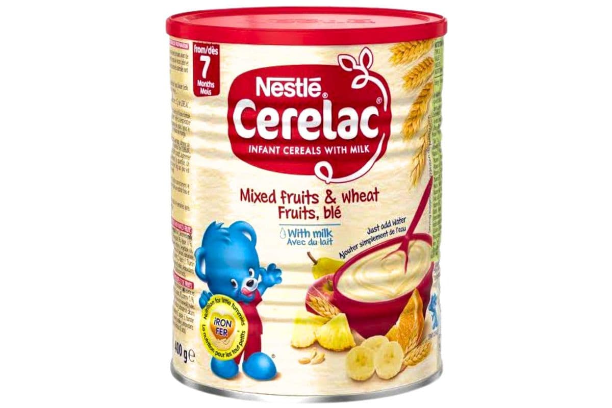 Cerelac Mixed Fruits & Wheat with Milk