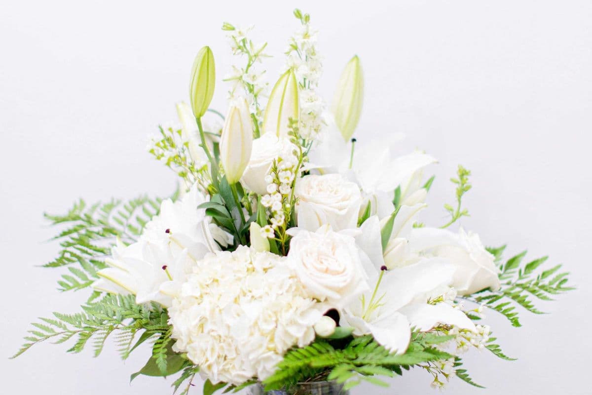 White Velvet Bouquet