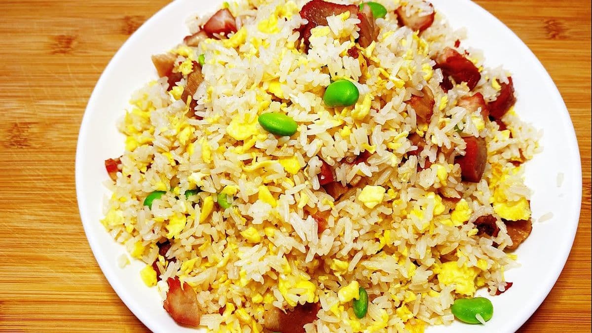 B.B.Q. Pork Fried Rice / 叉燒炒飯.