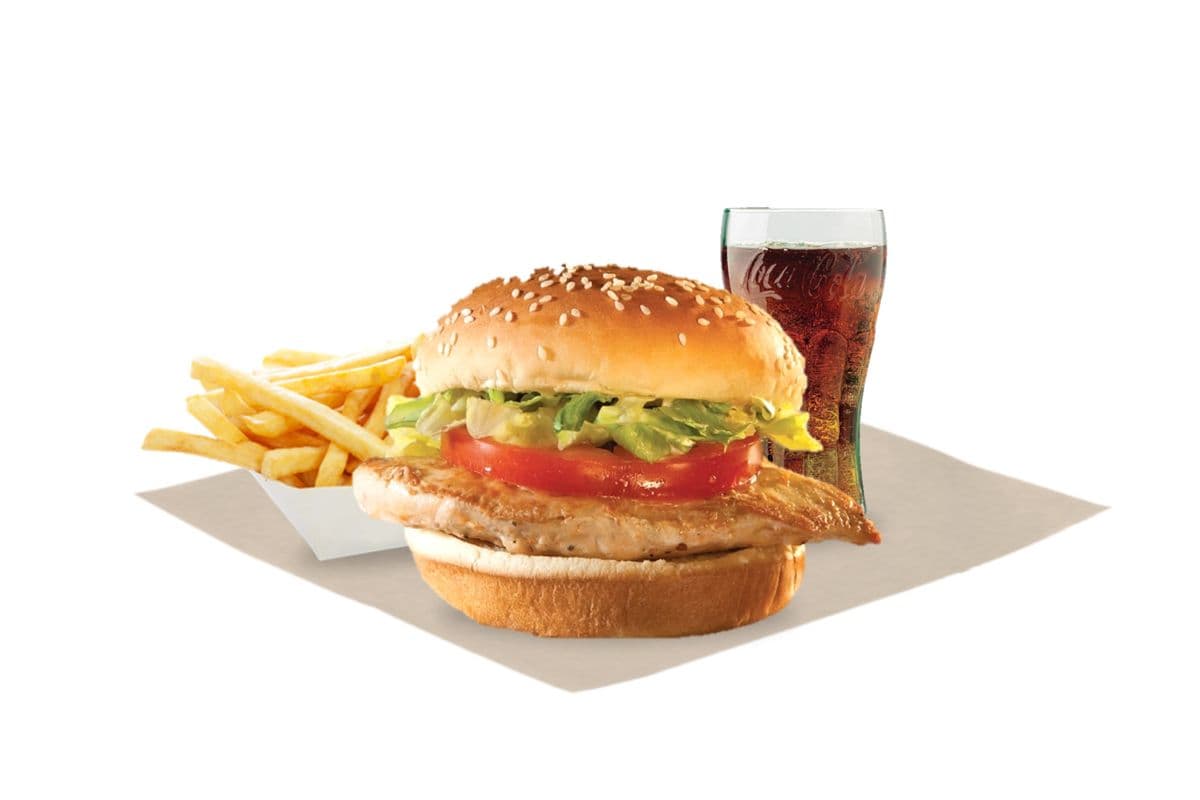 Classic Grilled Chicken Sandwich Meal