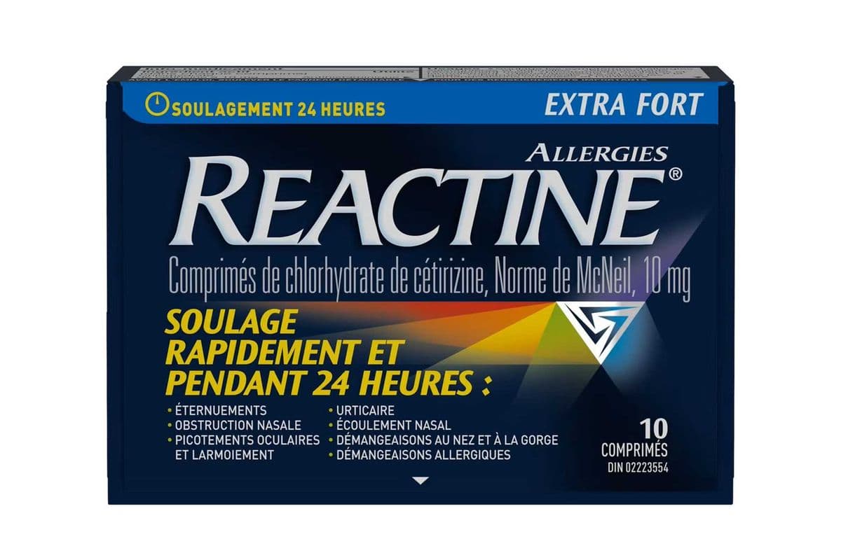 Reactine Allergy (10 Tablets) (10 mg)