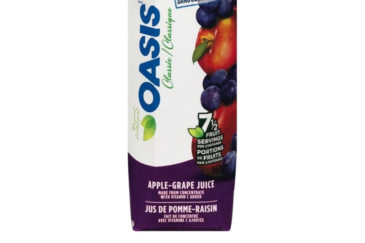 Oasis Jus de Pomme-Raisin/Apple Grape Juice (960ml)