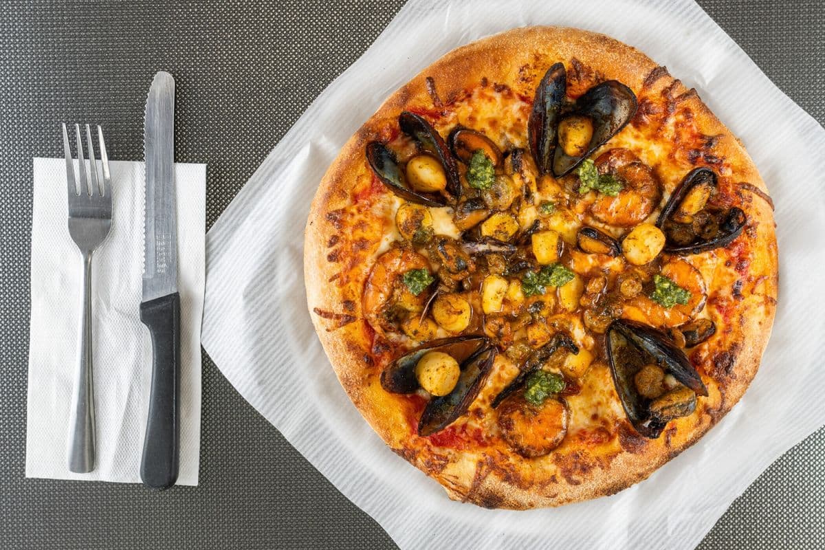 16'' Pizzas - Fruits de mer