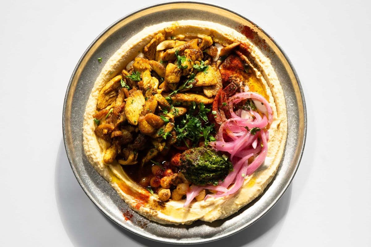 Chicken Shawarma Hummus