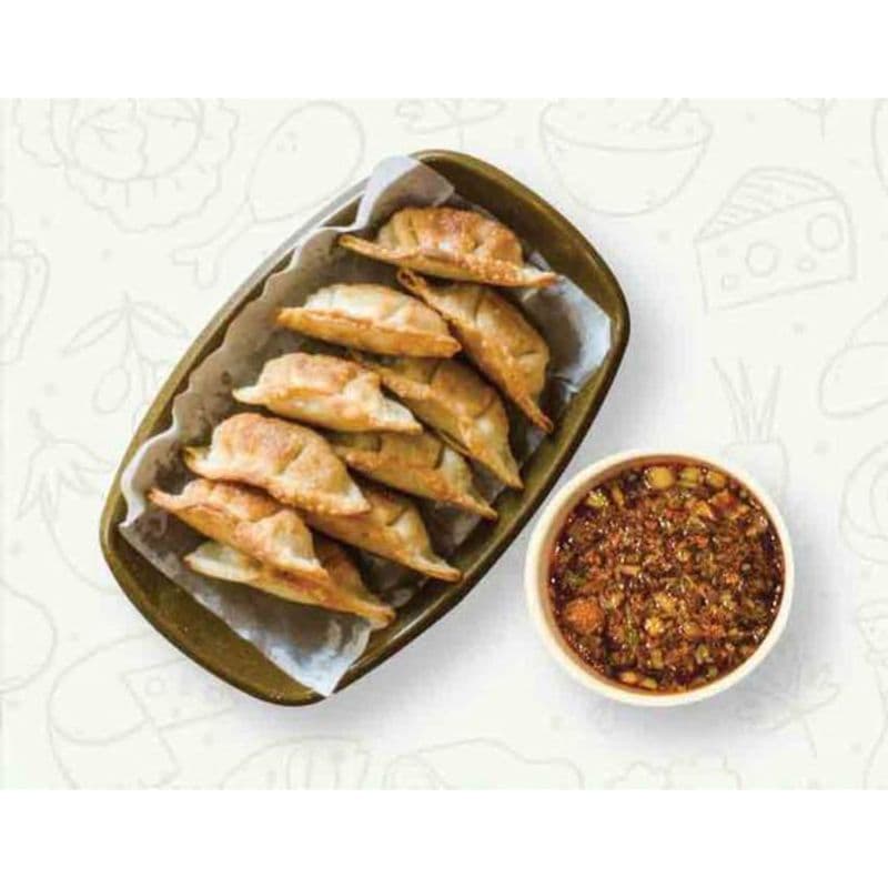 8. Pan-Fried Beef Dumplings (10 pcs)