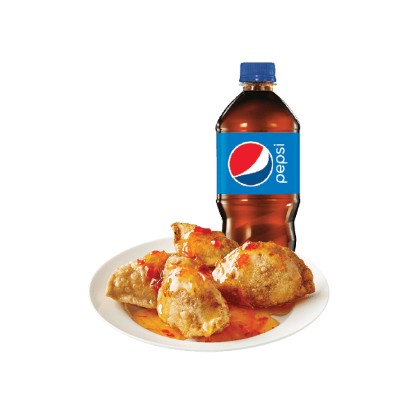 Fried Dumplings & Bottled Drink Combo