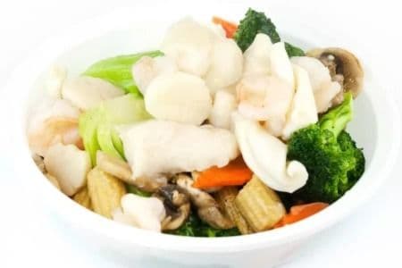 67. Seafood Mixed Greens
