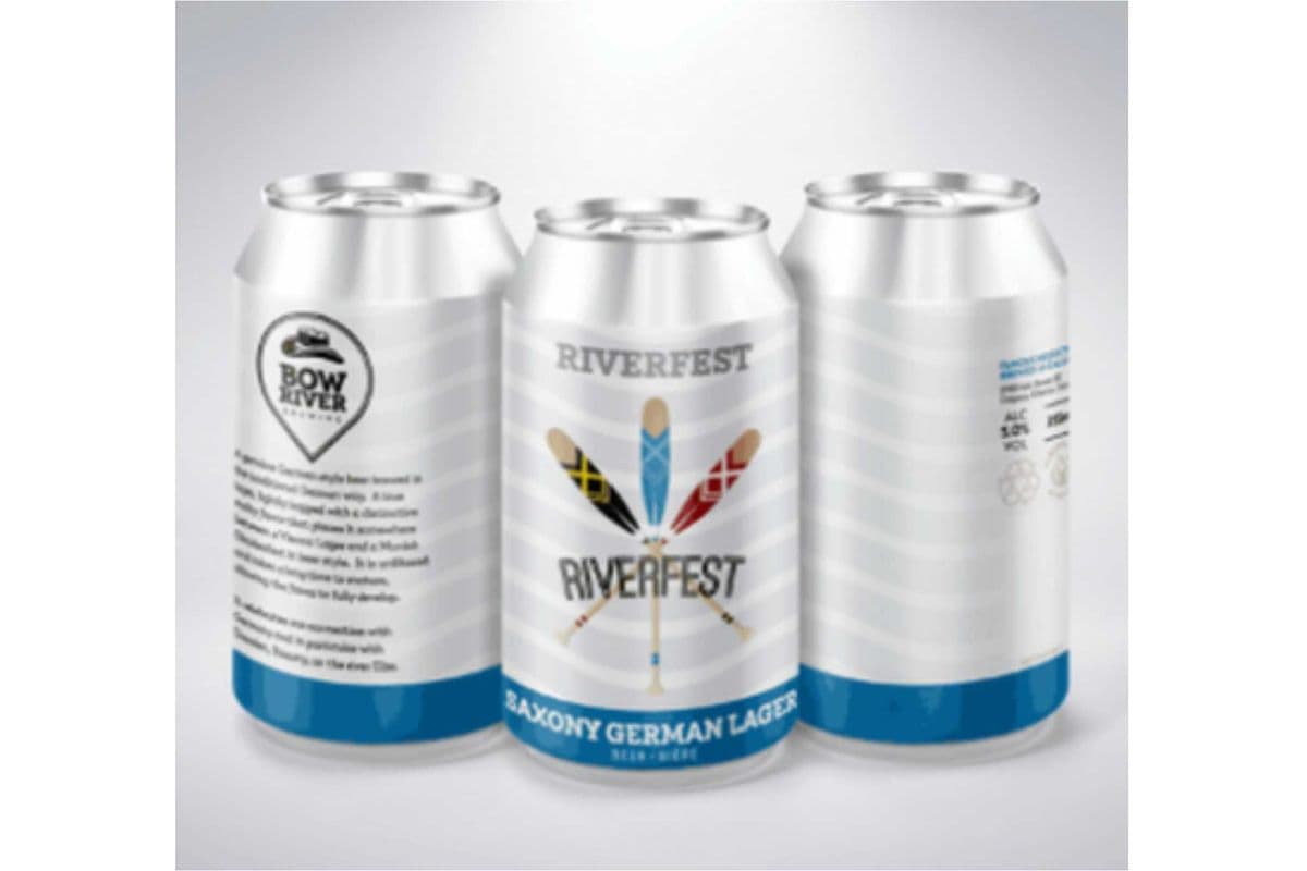 Bow River RiverFest Saxony German Lager (6 x 355ml)