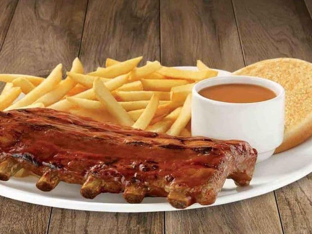 Demi-côtes levées / Half Rack of Ribs
