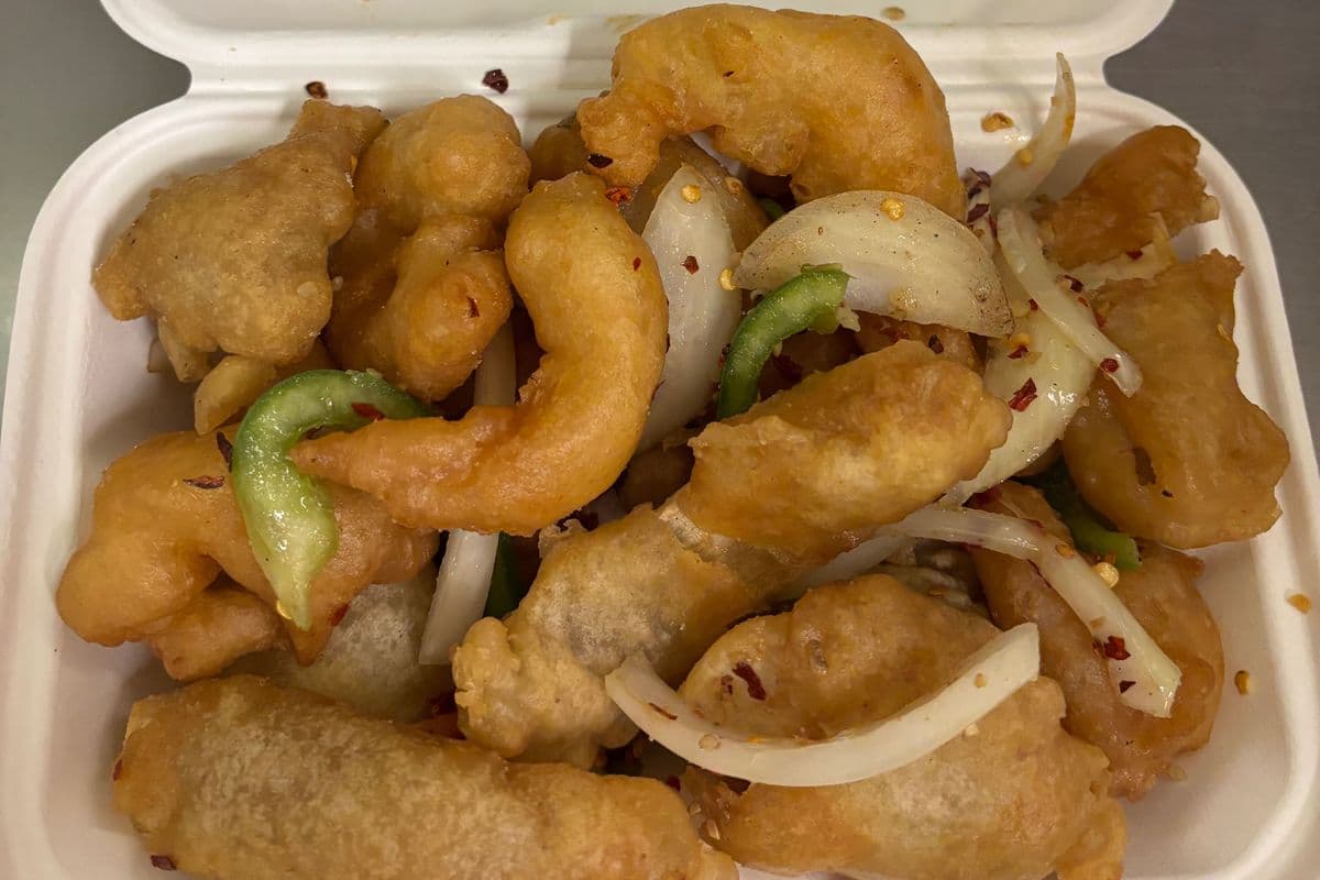 H10. Salt-and-Pepper Shrimp and Squid