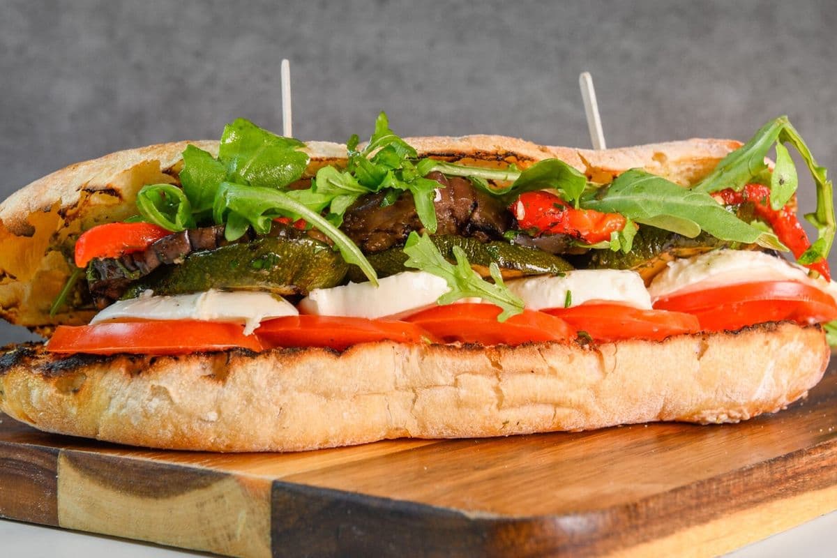 Panini légumes grillés