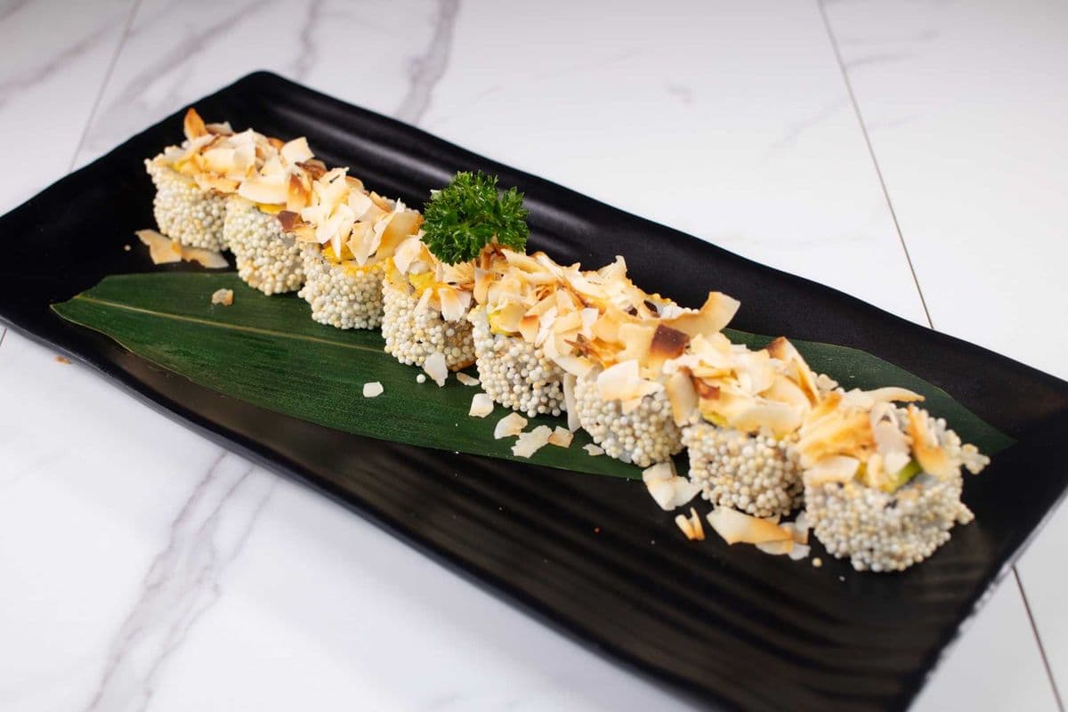 S17. Coconut Salmon or Tuna Roll