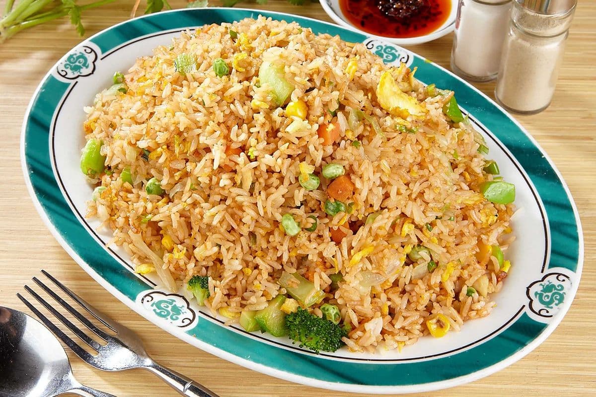 372. Fried Rice with Mixed Vegetables