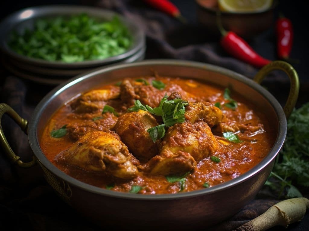 Karaikudi Chicken Curry / Curry De Poulet Karaikudi