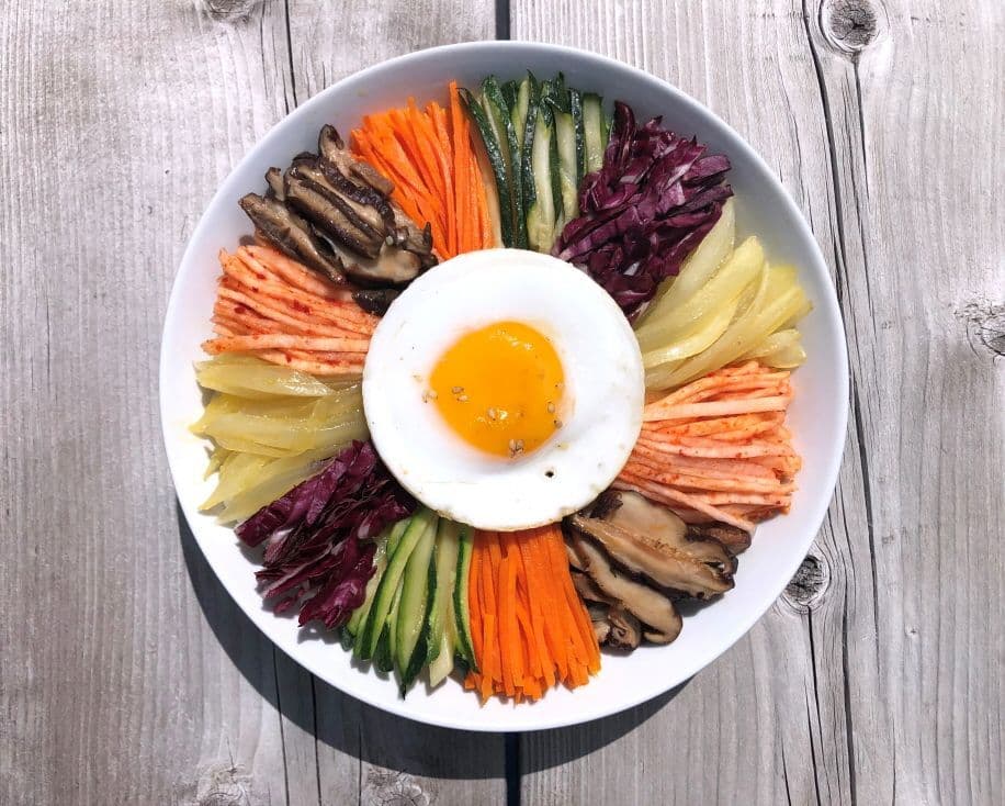 Vegetable Bibimbap